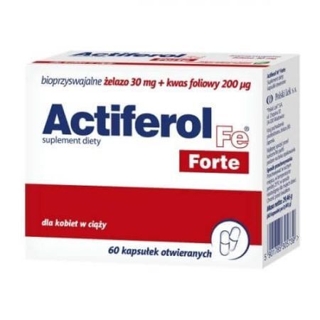 ActiFerol Fe Forte kapsułki x 60 szt.