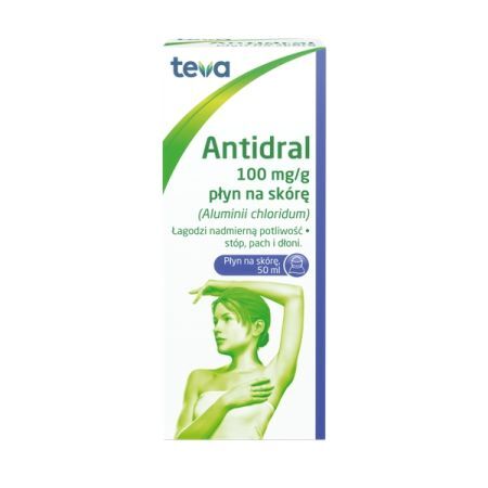 Antidral 100 mg/g płyn na skórę 50ml