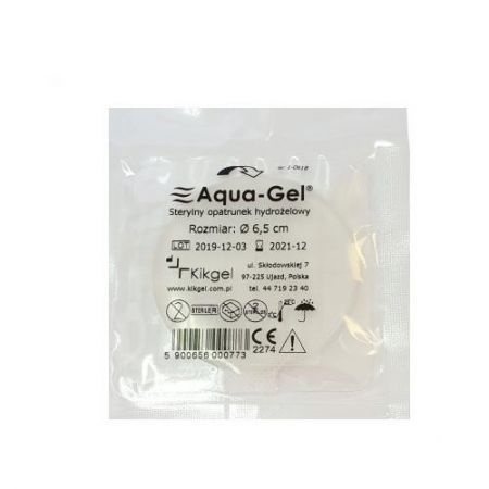 Aqua Gel opatrunek żelowy 6.5cm, 1szt
