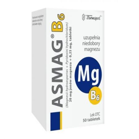 Asmag B tabletki x 50 szt.