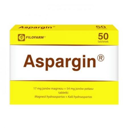 Aspargin tabletki x 50 szt.