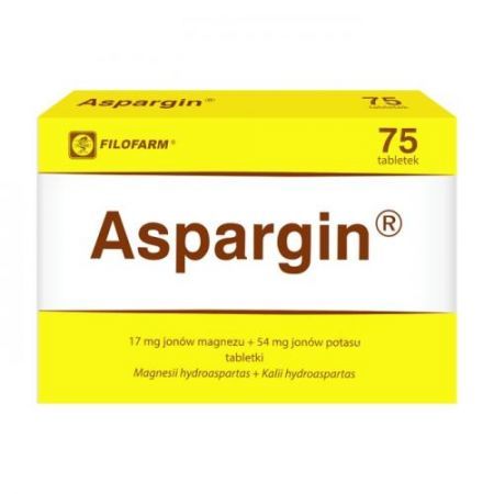 Aspargin tabletki x 75 szt.