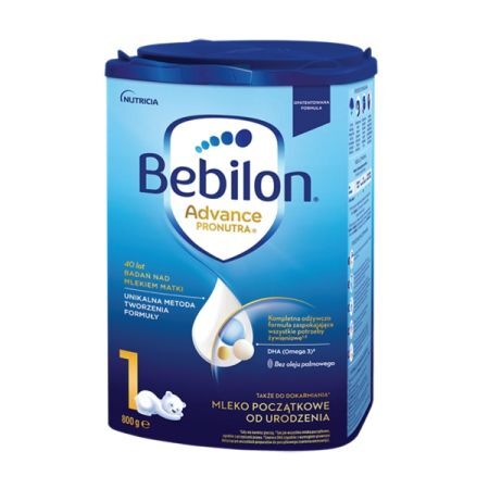 Bebilon 1 Advance Mleko początkowe od urodzenia, proszek 800 g