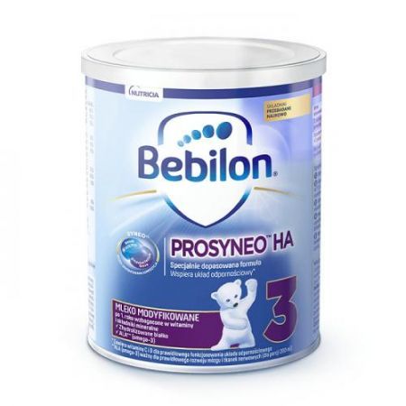 Bebilon Prosyneo HA 3 Mleko modyfikowane po 1. roku życia 400g data ważności 29.11.2023r