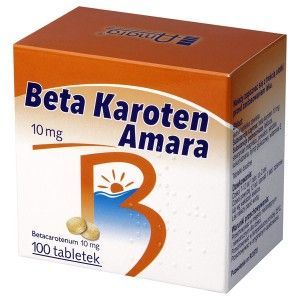 Beta  Karoten 10mg  tabletki 100szt