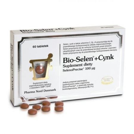 Bio-Selen + Cynk tabletki x 60 szt.