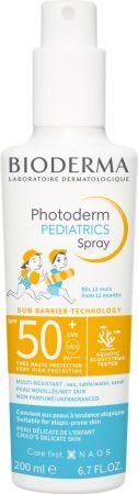 BIODERMA Photoderm PEDIATRICS Spray ochronny dla dzieci SPF 50+ 200ml