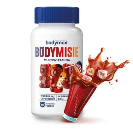 Bodymax Bodymisie Multiwitamina żelki, smak coli x 60 szt.