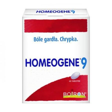 Boiron Homeogene 9 tabletki x 60 szt.