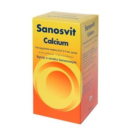 Calcium syrop 150 ml  SANOSVIT