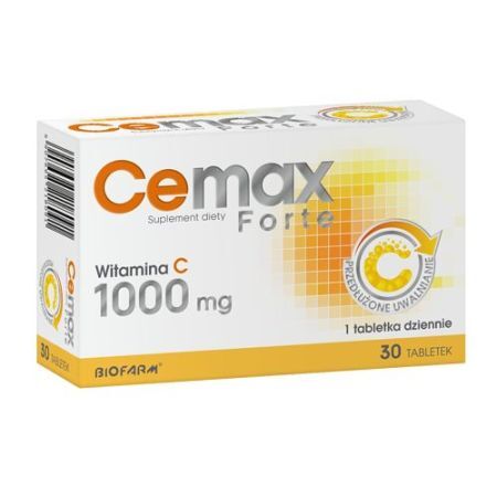 CeMax Forte 1000mg  x 30 tabletek