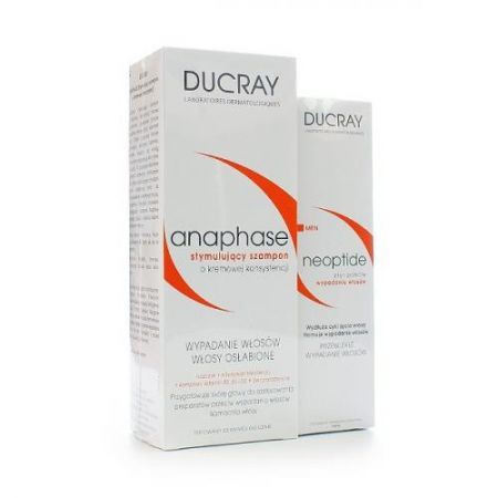 DUCRAY NEOPTIDE MEN Płyn przeciw wypadaniu włosów  100ml + ANAPHASE Stymulujacy szampon przeciw wypadaniu  200ml