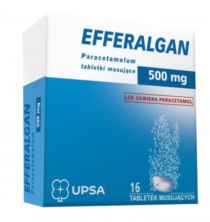 Efferalgan 500mg tabletki musujące x 16 szt.