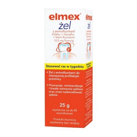 Elmex żel do fluoryzacji 25g