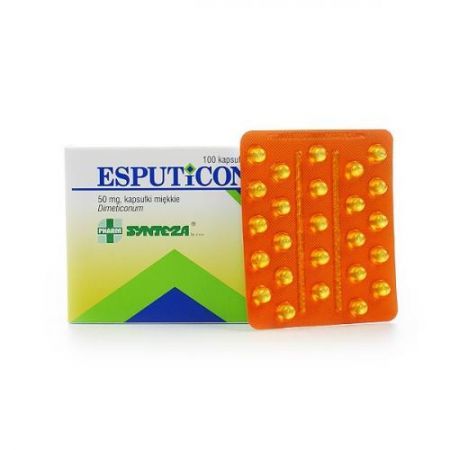 Esputicon  50 mg Kapsułki  100szt