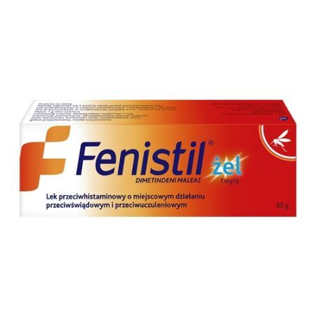Fenistil 1 mg/g żel 30 g
