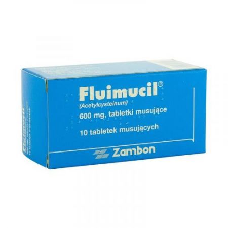 Fluimucil Forte tabletki musujące   600 mg 10 szt