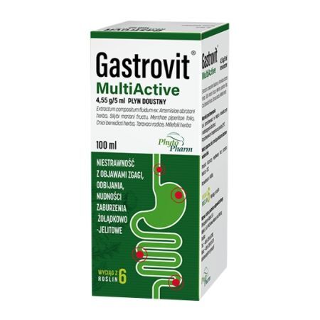 Gastrovit MultiActive 4,55 g/5ml płyn doustny 100 ml (Artecholin N)