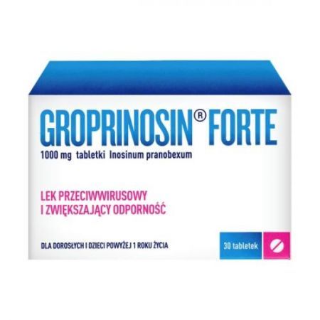 Groprinosin Forte 1000mg tabletki x 30 szt.