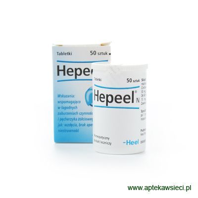 HEEL Hepeel-na  tabletki na wątrobę  50szt