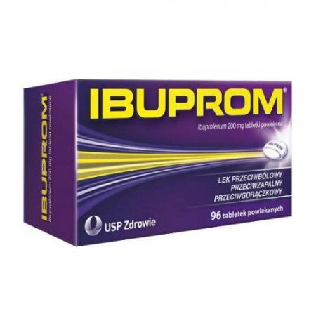 Ibuprom 200mg tabletki powlekane x 96 szt.