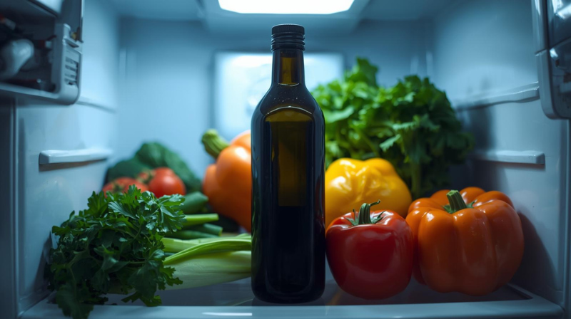 Olej rybi na lodzie, symbolizujący świeżość i czystość kwasów omega-3