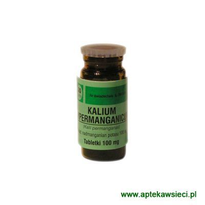 Kalium hypermanganicum 0.1g tabletki  30szt
