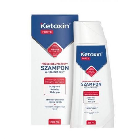 Ketoxin Forte Szampon przeciwłupieżowy wzmacniający 200ml