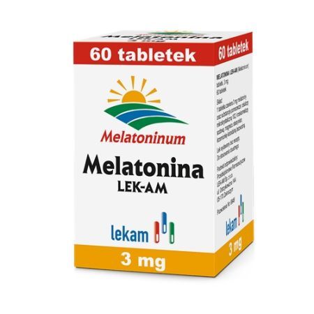 Melatonina LEK-AM 3 mg tabletki 60 szt.