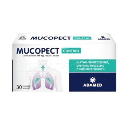 Mucopect Control 375mg x 30 kaps