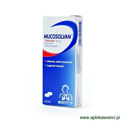 Mucosolvan 30mg  20 tabletek