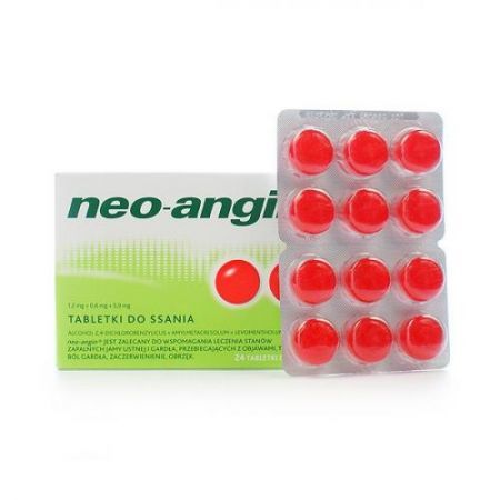 Neo-Angin z cukrem tabletki do ssania 24szt
