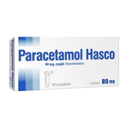 Paracetamol 80mg czopki 10 szt.