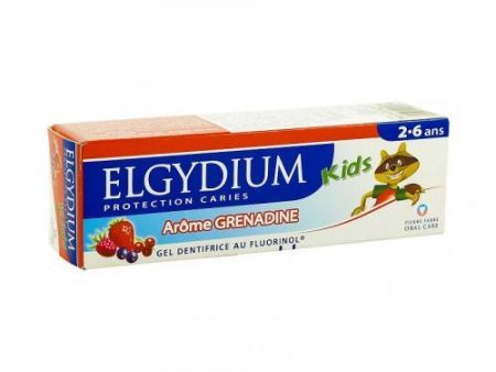 Pasta do zębów  ELGYDIUM KIDS o smaku malinowo-truskawkowym    50ml