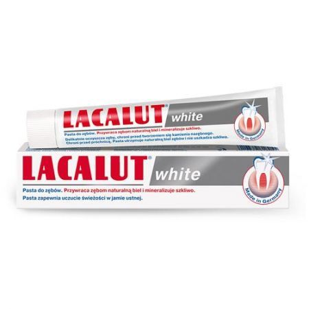Pasta do zębów LACALUT WHITE 75g