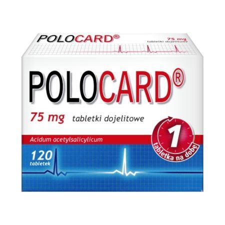 Polocard 75mg tabletki x 120 szt.