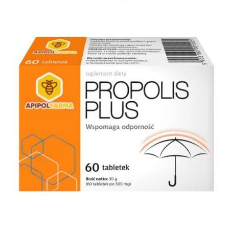 Propolis Plus  tabletki bez cukru 60 szt.