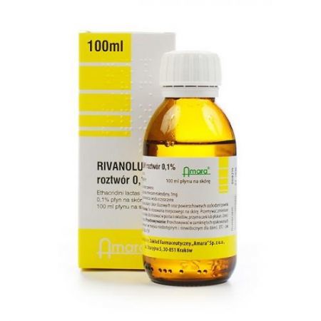 Rivanolum 0,1% płyn na skórę 100 ml