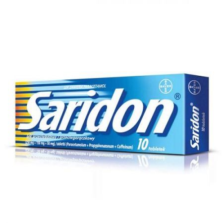 Saridon tabletki x 10 szt.
