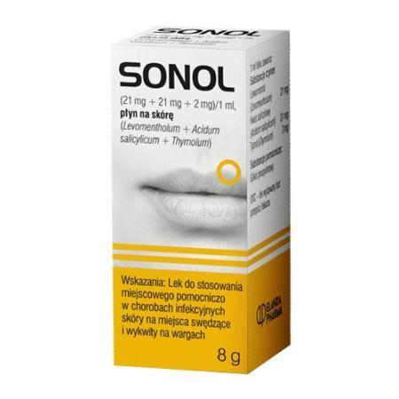 Sonol płyn na skórę 8 g