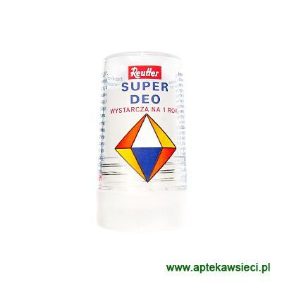 SUPER DEO REUTER dezodorant w kamieniu   1 szt