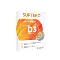 Suptero Liposomalna Witamina D 2000 j.m., 30 kaps.