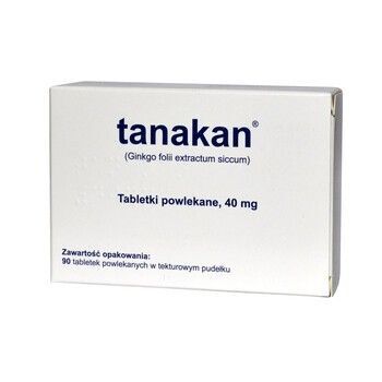 Tanakan tabletki powlekane 90 sztuk