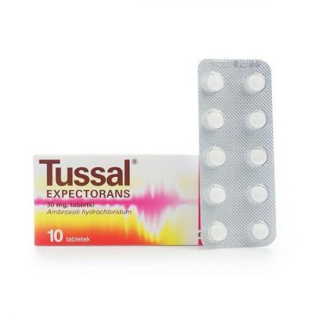 Tussal Expectorans tabletki   0,03g 10 szt