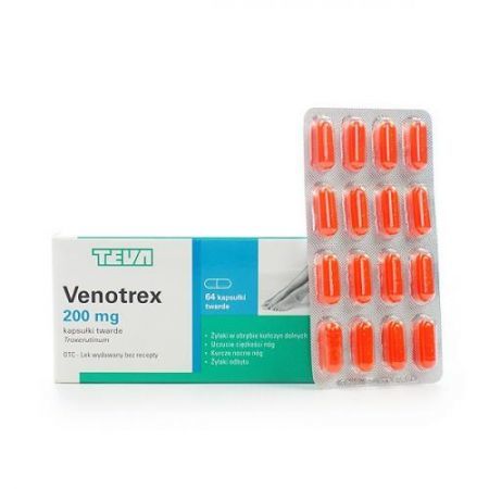 Venotrex 0.2  kapsułki  64 szt