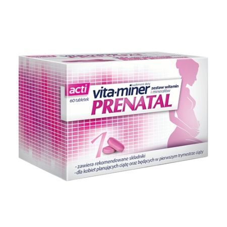 VITA-MINER Prenatal  tabletki 60 szt