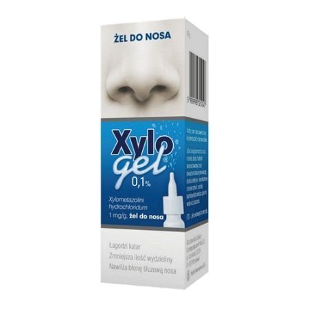 Xylogel 0,1% żel do nosa w aerozolu 10 g